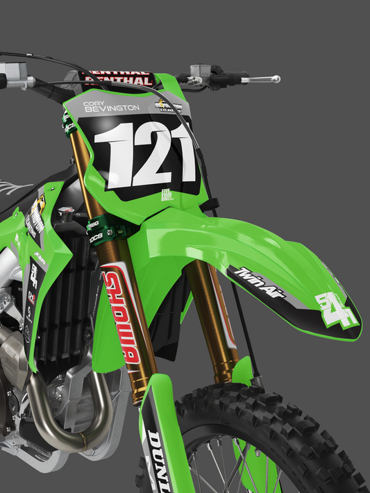 Matte Kawasaki Semi Custom