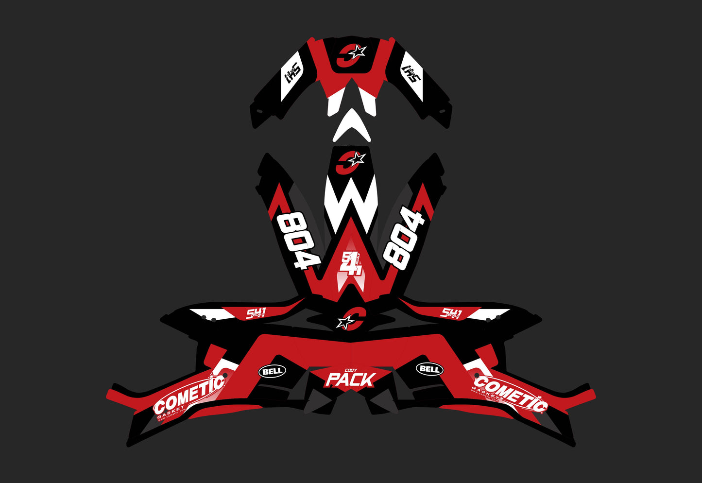 Helmet Cometic Premade