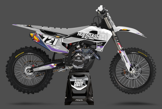 Purple Split Husky Semi Custom