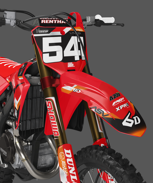 Orange Beam Honda Semi Custom