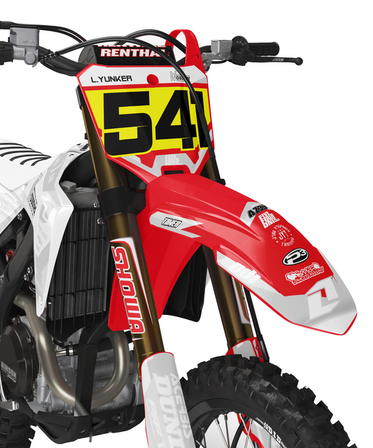 White Sleek Honda Semi Custom