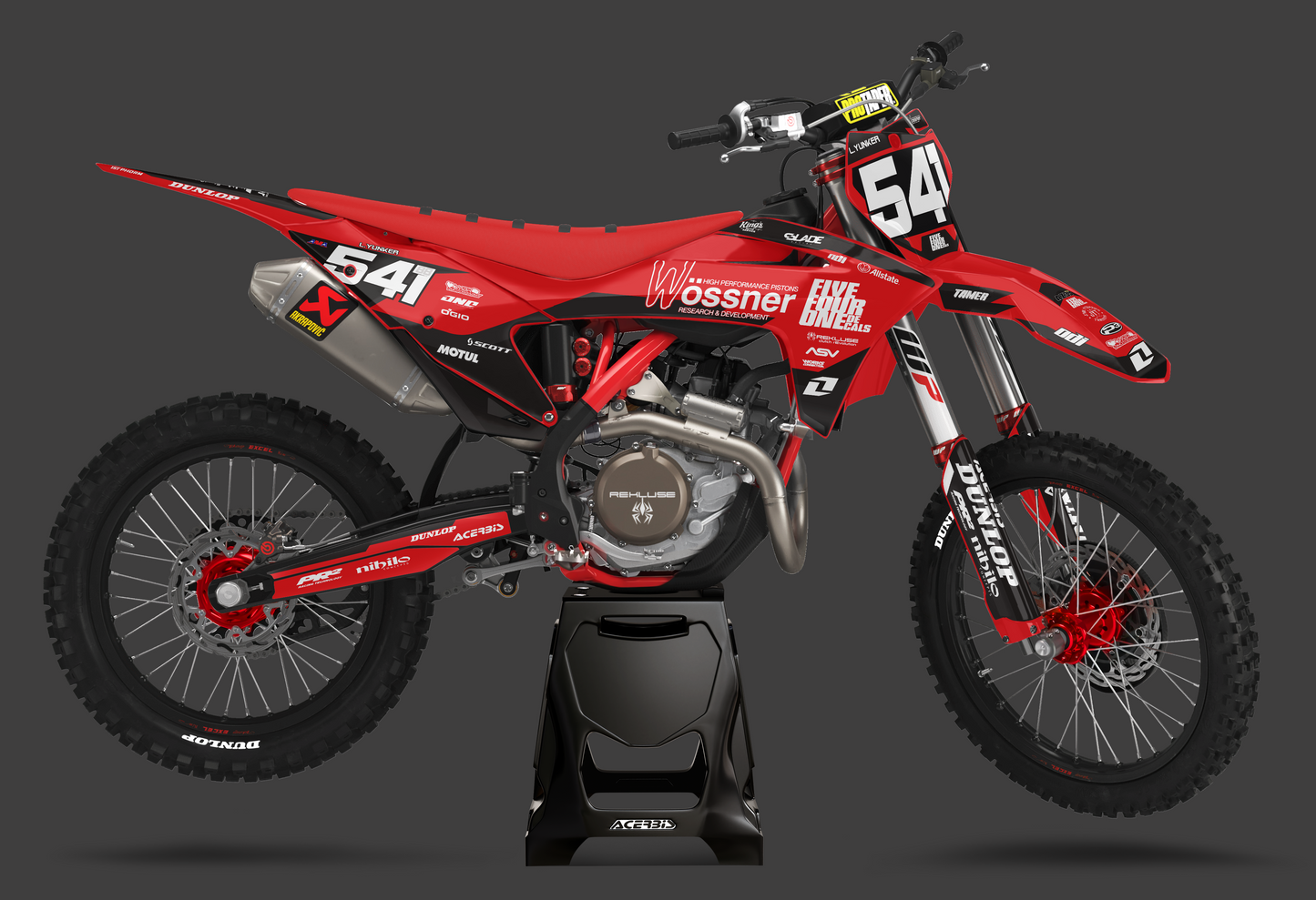Red 26LY GasGas Semi Custom