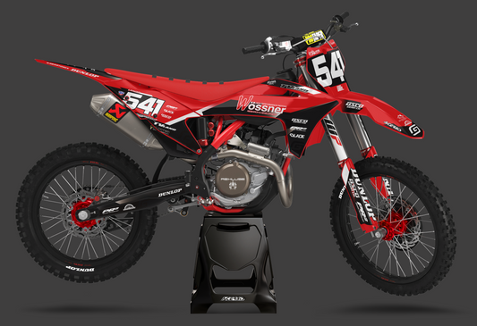 Red Sleek GasGas Semi Custom