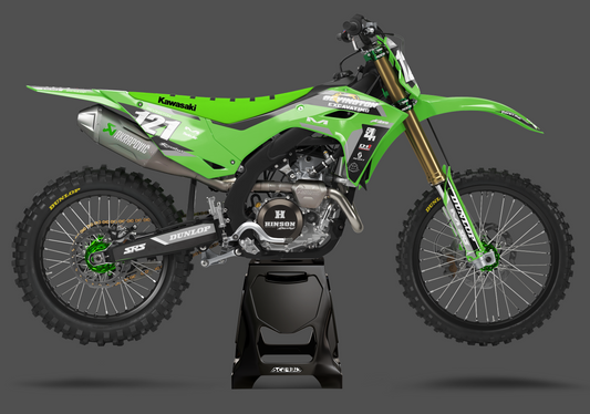 Matte Kawasaki Semi Custom